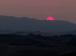 Volterra - zonsondergang.